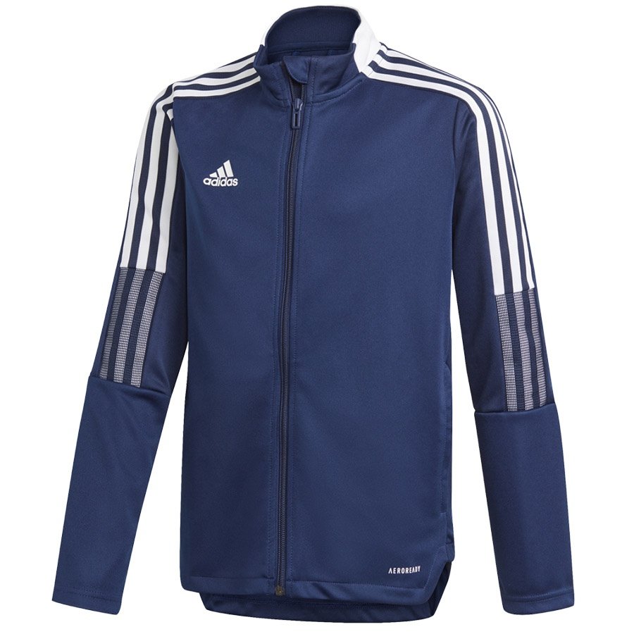 Adidas, Bluza dziecięca, TIRO 21 Track Jacket Junior GK9662, granatowy, rozmiar 128