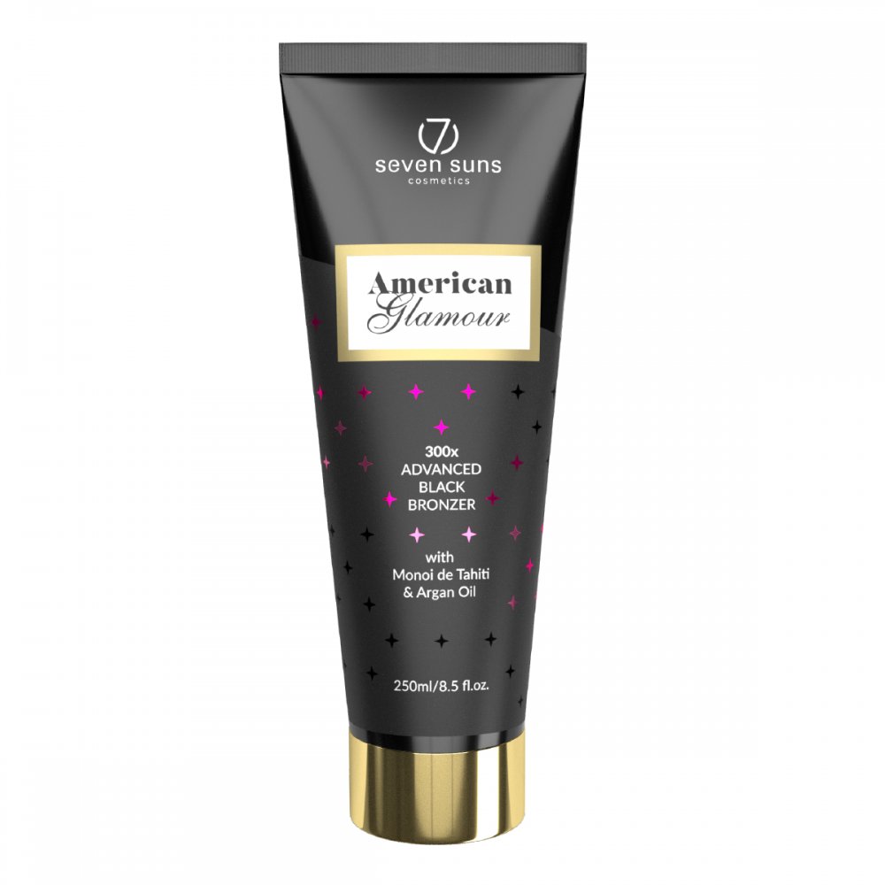 7SUNS American Glamour X300 Mega Black Bronzer Usa