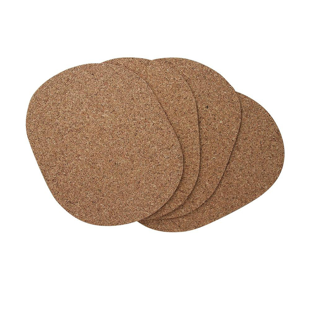 Altom KPL. 4 PODKŁADEK OWALNYCH 22X30CM KOREK NATURALNY 5907618120012