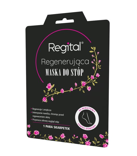 Equalan Regital regenerująca maska do stóp 1 para