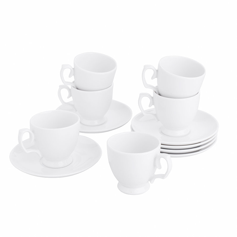 MARIAPAULA BIAŁA KOMPLET DO ESPRESSO 12 CZĘŚCI 100ML 0101004551