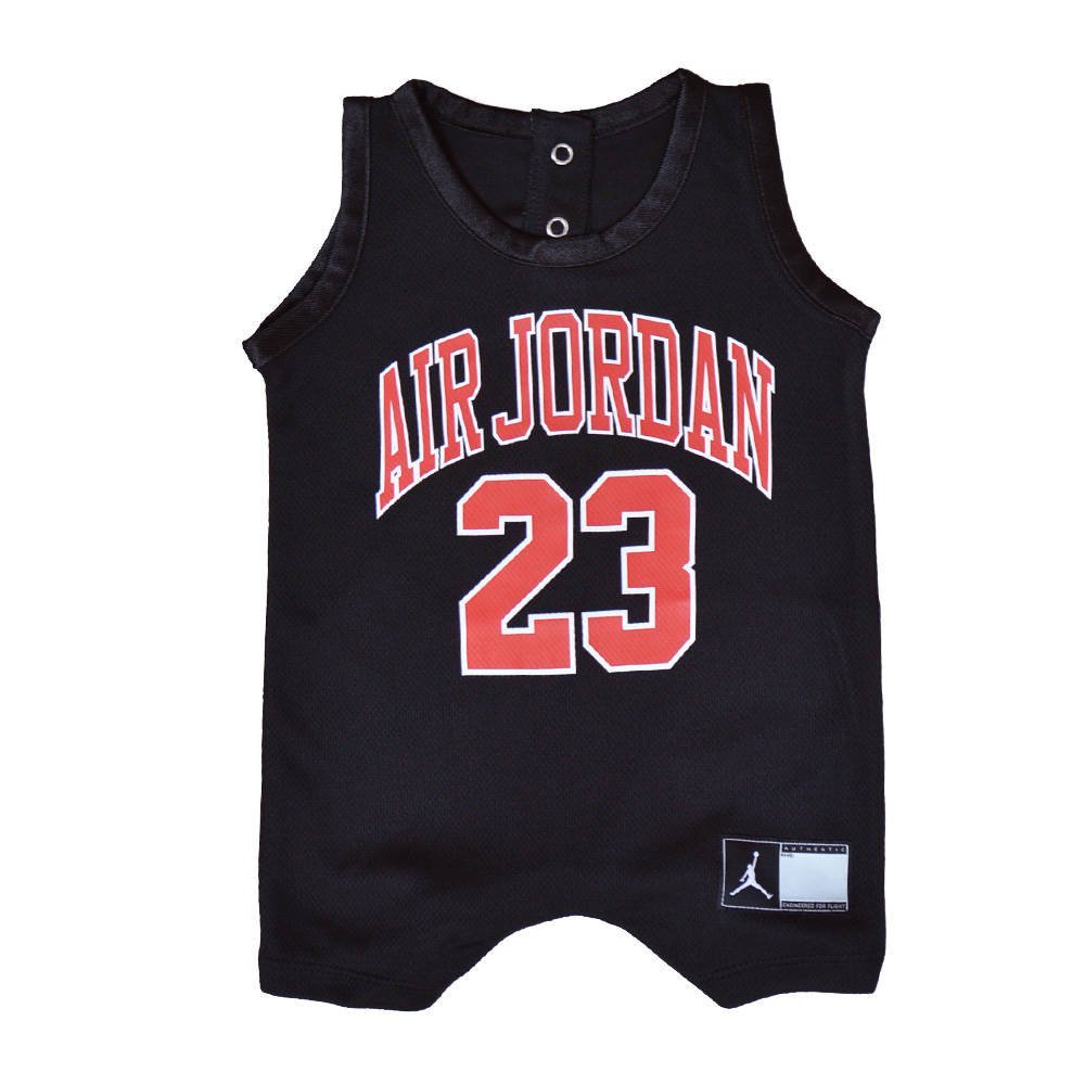 Body Rampers Niemowlęcy Air Jordan DNA Romper - 556169-023 - 3 M