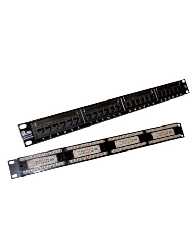 Patch panel UTP kat.5e 24 porty LSA 1U ALANTEC