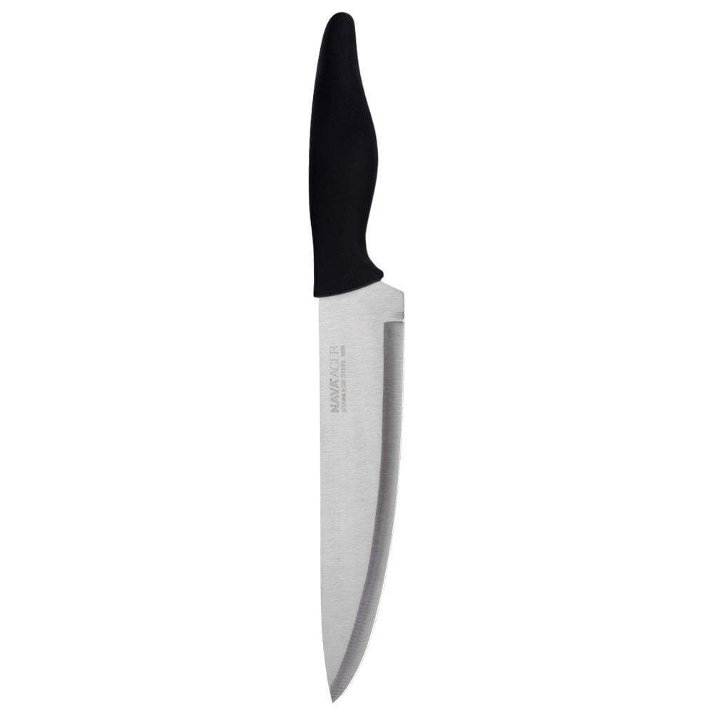 Nóż kuchenny stalowy ACER, Szefa Kuchni, duży, uniwersalny, 32 cm kod: O-10-167-035 + Sprawdź na SuperWnetrze.pl