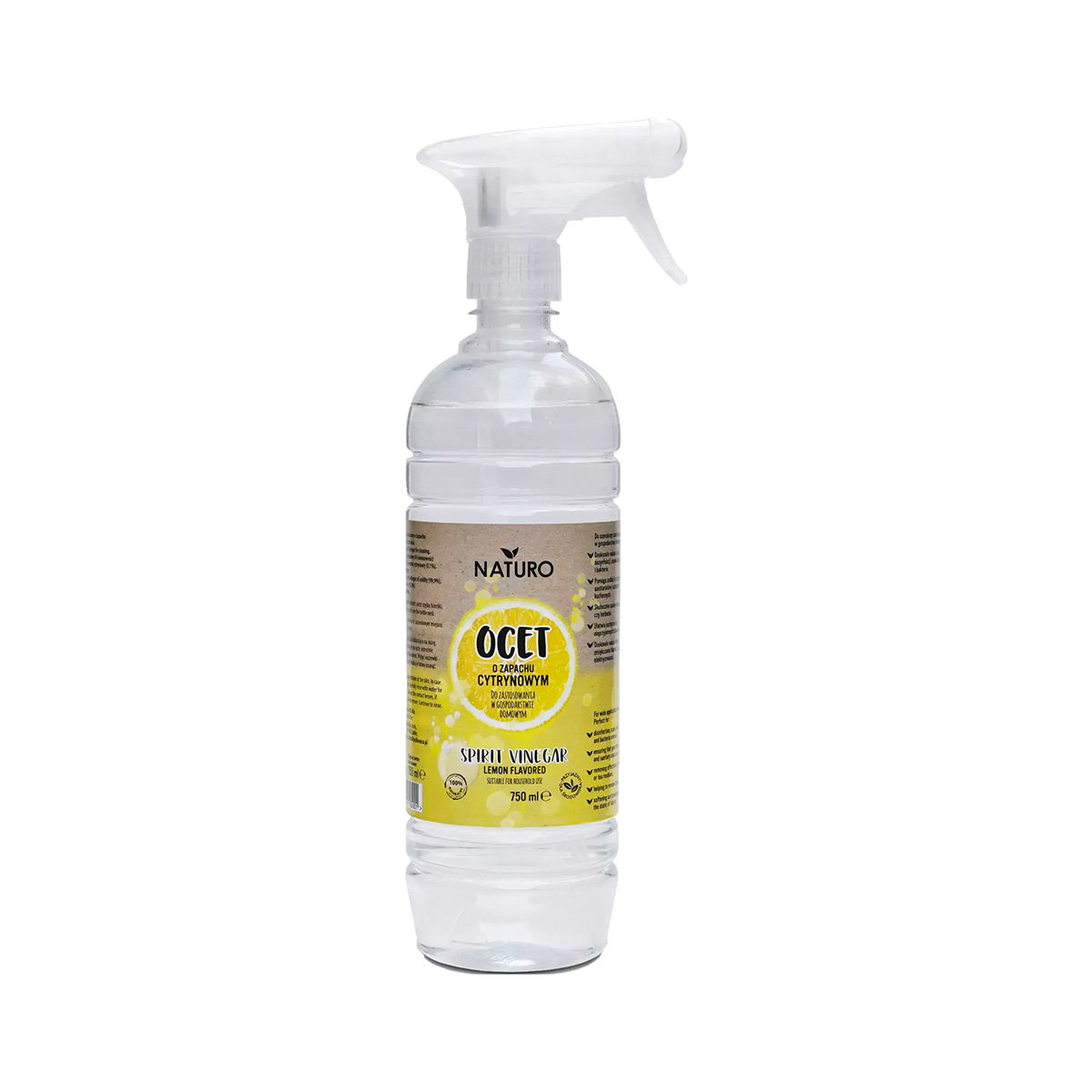 Ocet O Zapachu Cytrynowym 6% 750 ML - Naturo