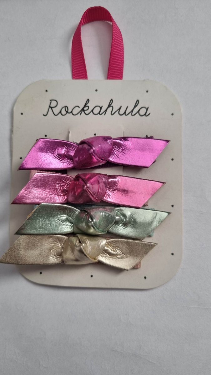 Rockahula Kids, 4 spinki do włosów Jazzy Rainbow