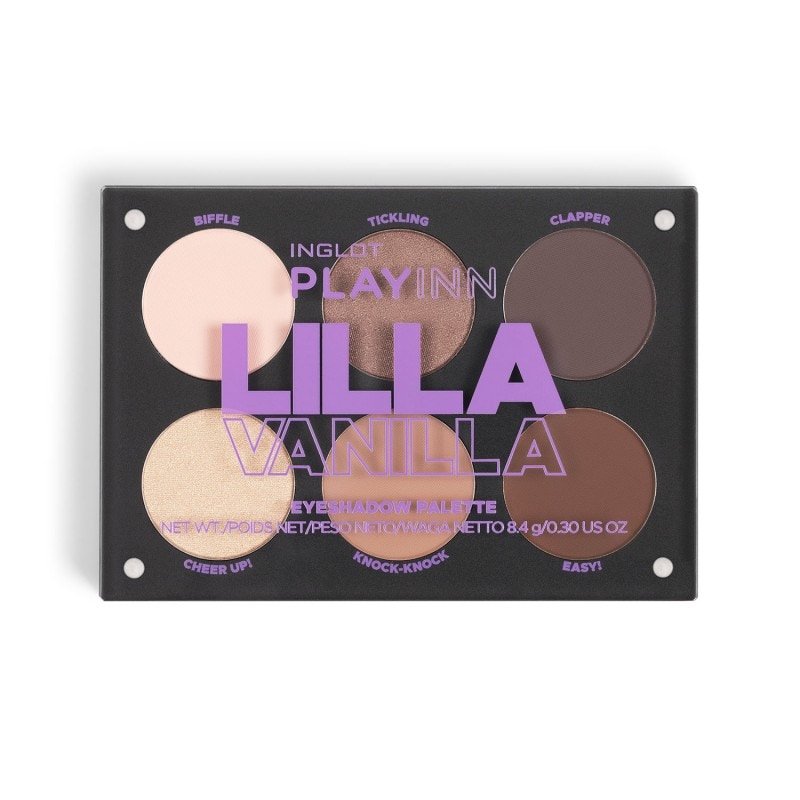 Inglot Paleta cieni do powiek Playinn Lilla Vanill