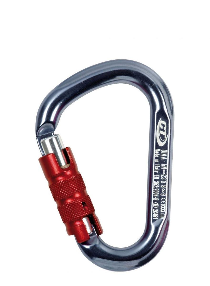 Climbing Technology Karabinek D-Shape CF TG Triplex) Titanium roz uniw L4770006) L4770006