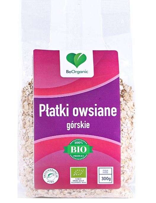 Płatki owsiane górskie EKO BeOrganic 300 g