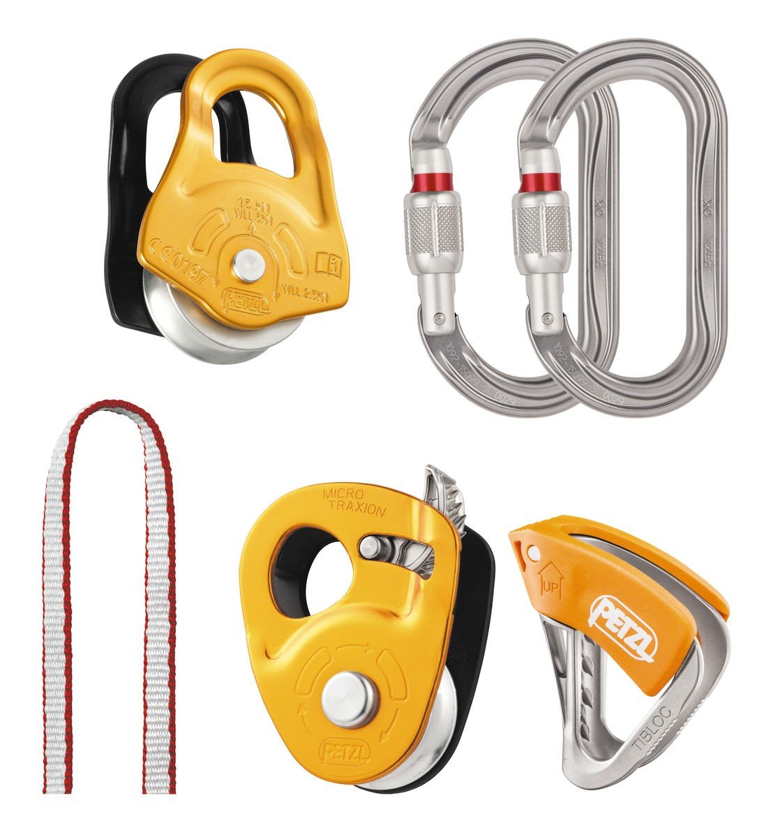 Petzl Zestaw ratunkowy CREVASSE