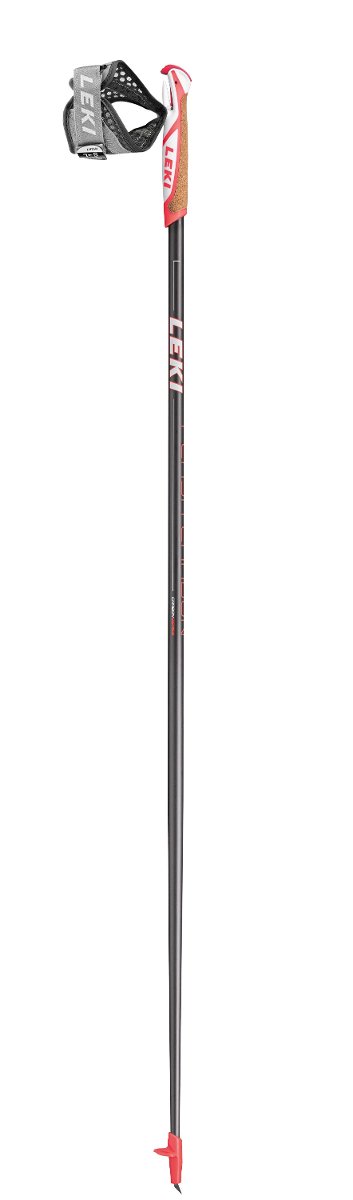 Leki Flash Carbon Walking Poles Speed Tip, czarny 100cm 2021 Kijki 65025601100