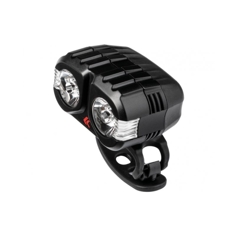 Kross Lampa przednia /bateryjna/ WHITE BLAST 2x CREE 3W USB, czarna