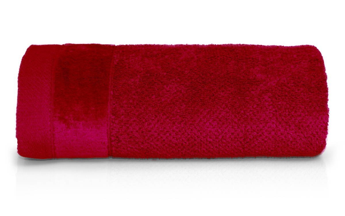 Detexpol Ręcznik bawełniany Vito 70x140 frotte czerwony 550 g/m2 MKO-2049251