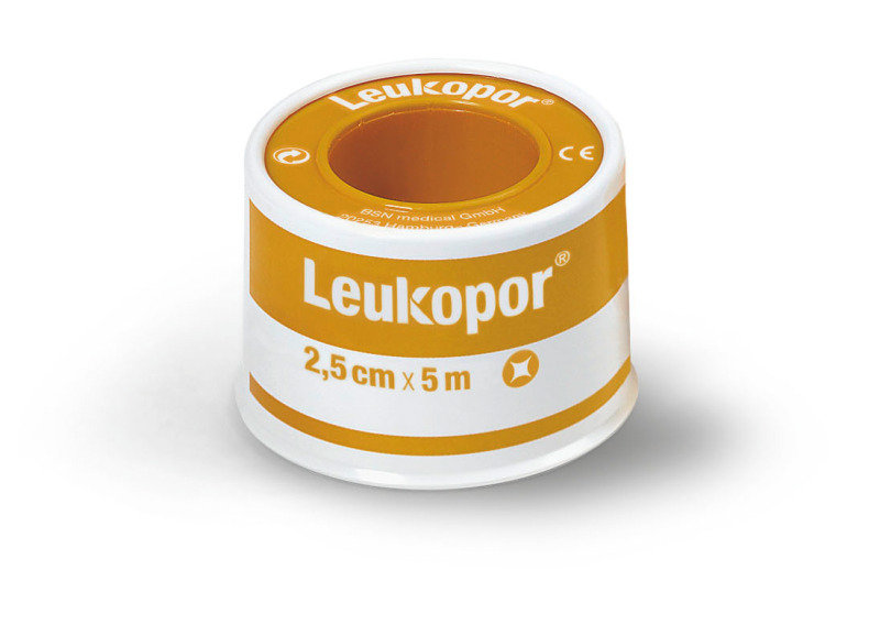 Фото - Інше для медицини Plaster Leukopor 2,5 cm x 5 m, 1 sztuka