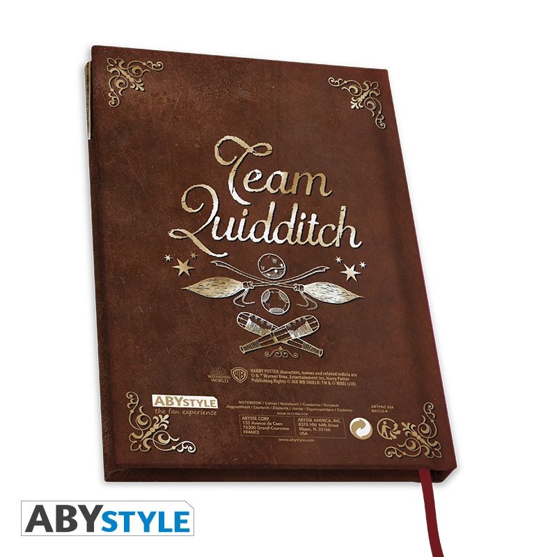 ABYstyle Notes Quidditch HARRY POTTER GW1398