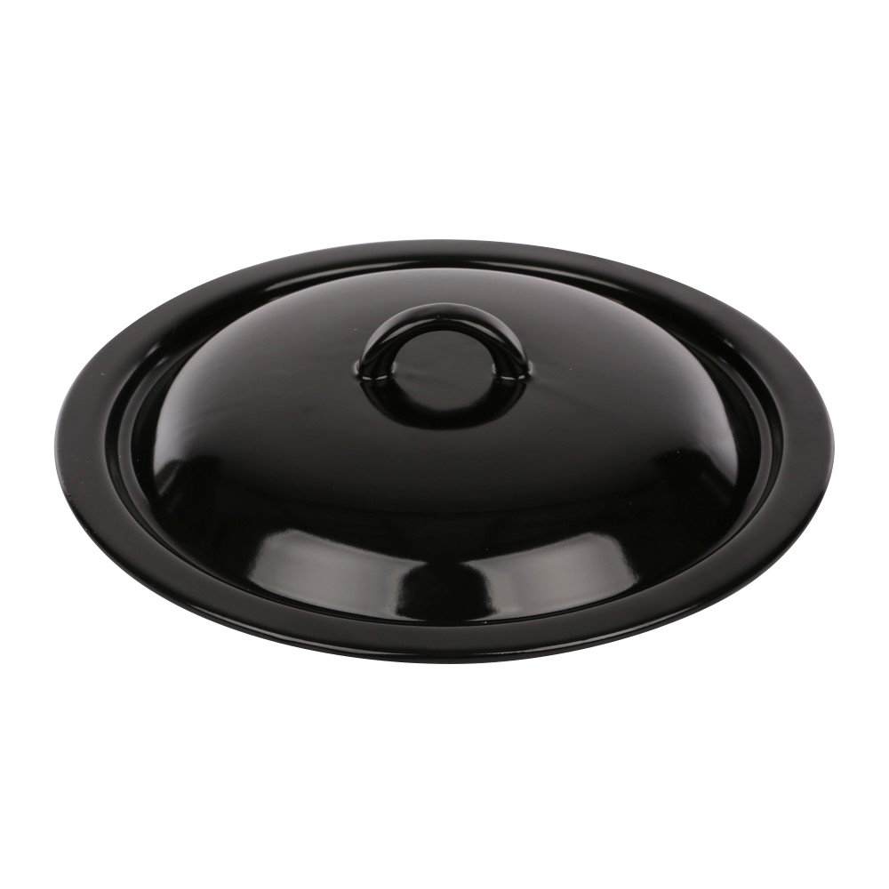 Pokrywa SILESIA, czarna, 24x24 cm