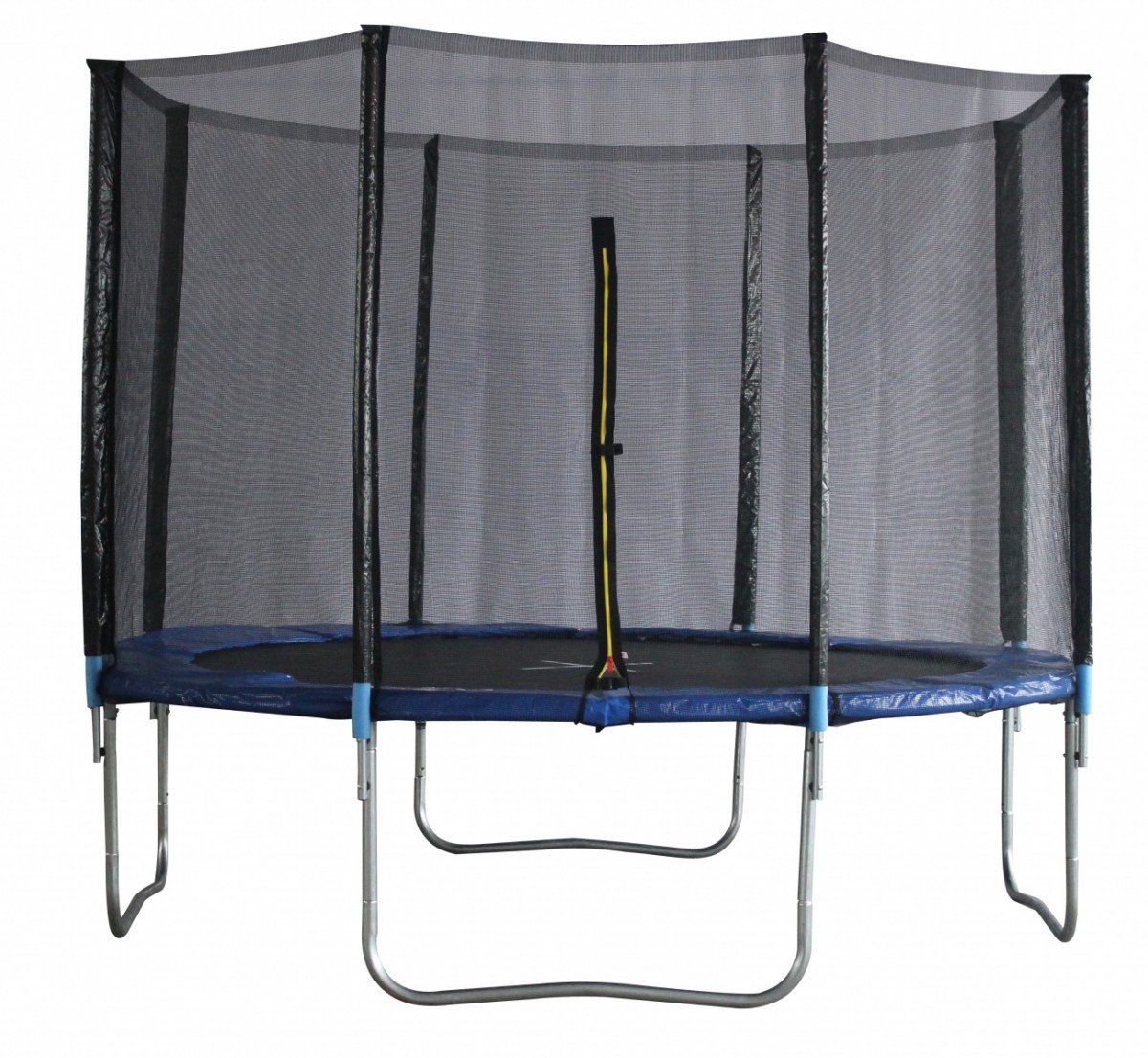 Tesoro, Trampolina z siatką zewnętrzną i drabinką, 10 FT/312 cm