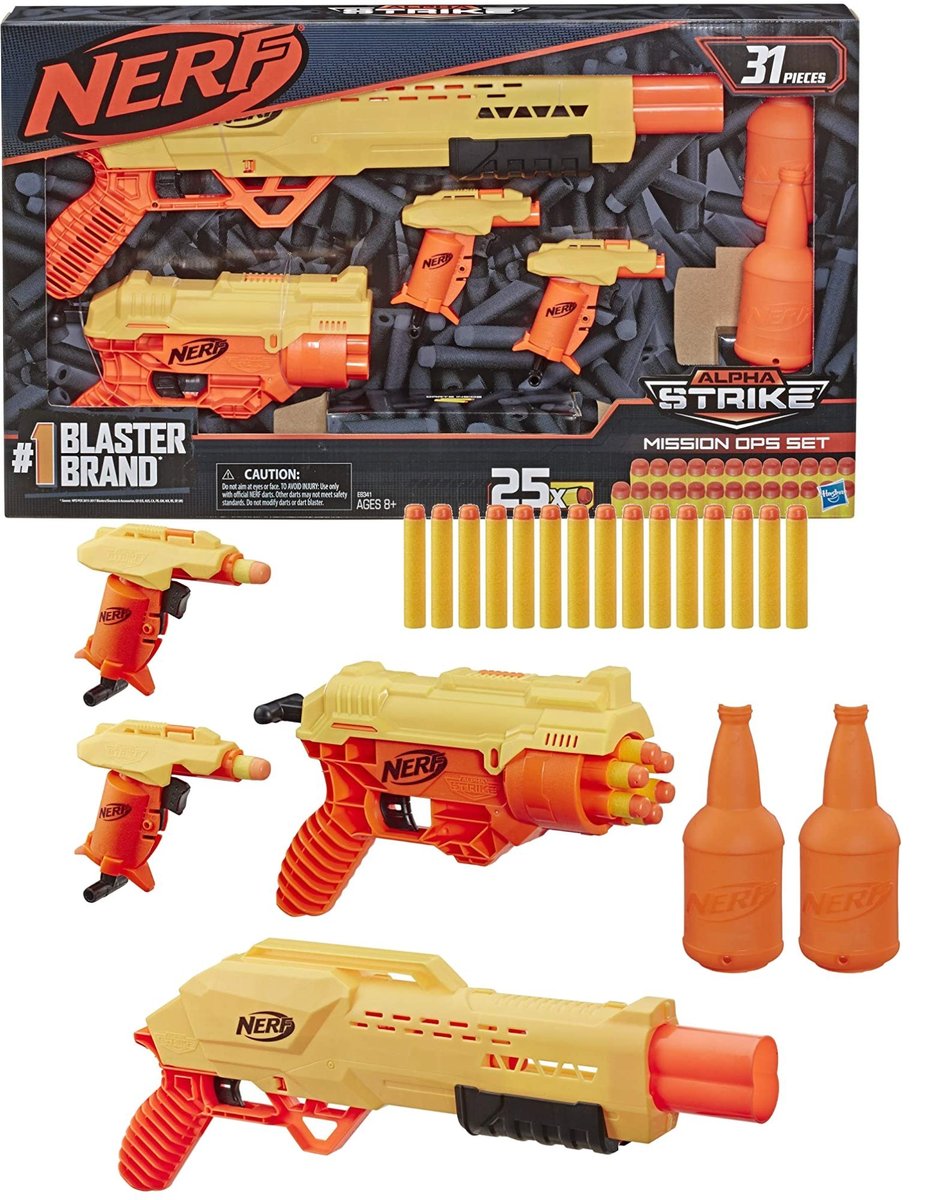 Hasbro Alha Strike E8341 Mission Ops Set Duży Zestaw