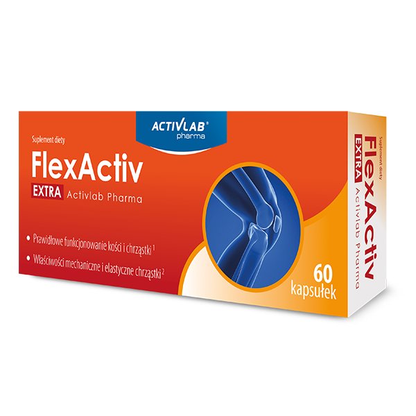 ActivLab Pharma FlexActiv Extra, suplement diety, 60 kapsułek Duży wybór produktów | Dostawa kurierem DHL za 10.90zł !!!| Szybka wysyłka do 2 dni roboczych! | 3198571