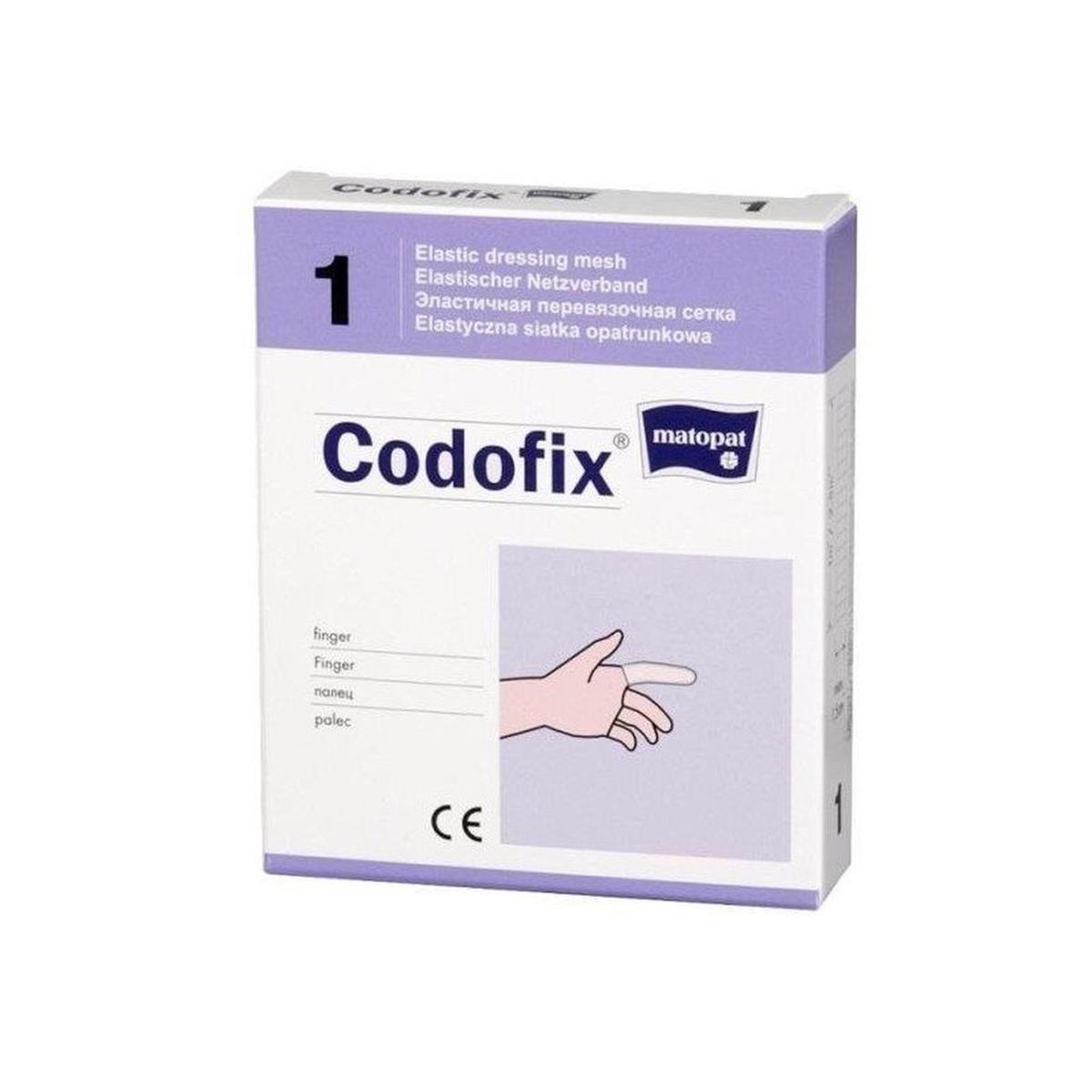 Codofix elastyczna siatka do podtrzymywania opatrunku 1m (palec)