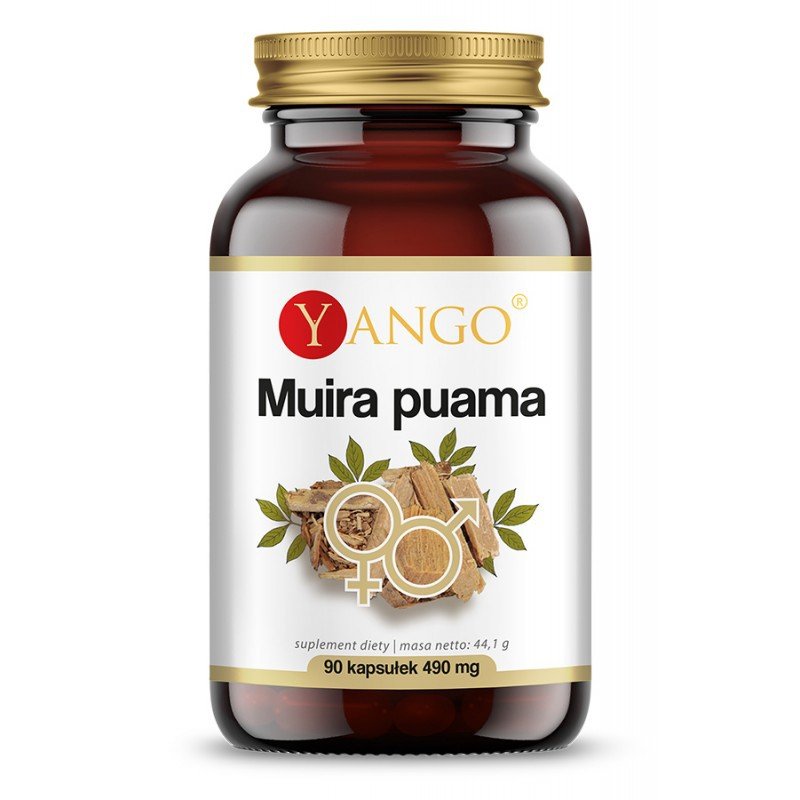 YANGO Yango Muira puama 490 mg 90 k na stres oksydacyjny