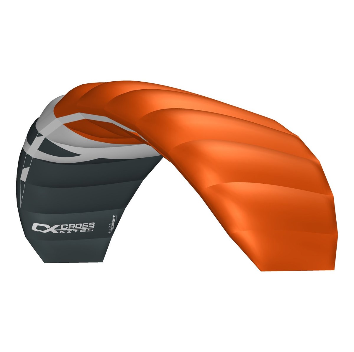 Cross Kites Latawiec Treningowy z Barem Boarder V2-2.5 2019-Orange