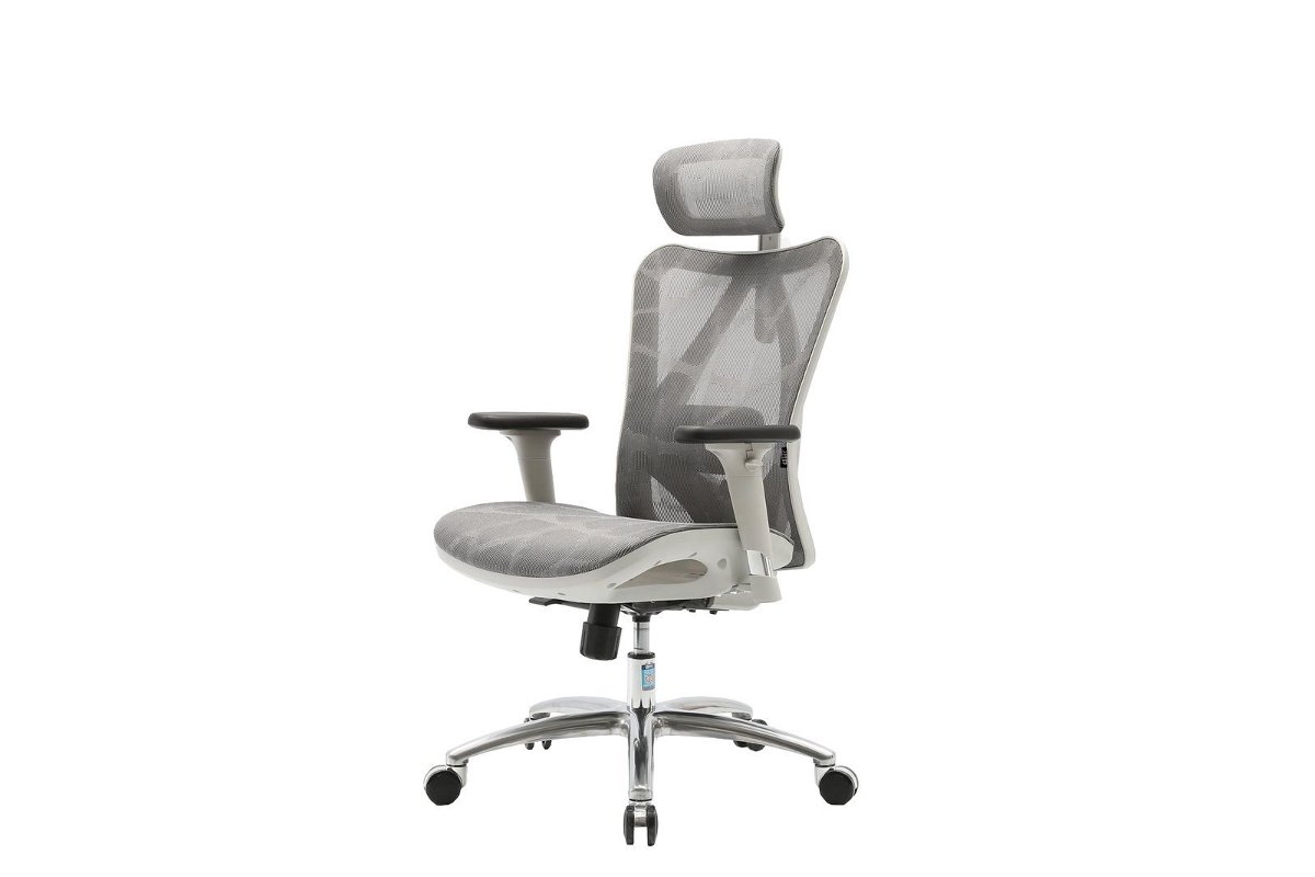 Angel Angel Fotel ergonomiczny ANGEL biurowy obrotowy kalistO szary KALISTO-M57GREY