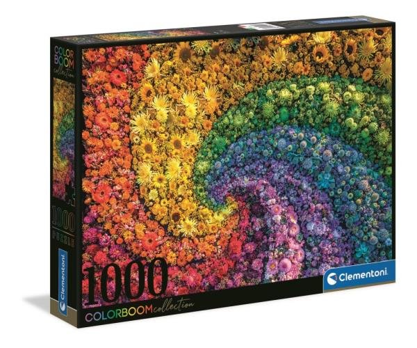 Clementoni Puzzle 1000 elementów. Color boom. Wir