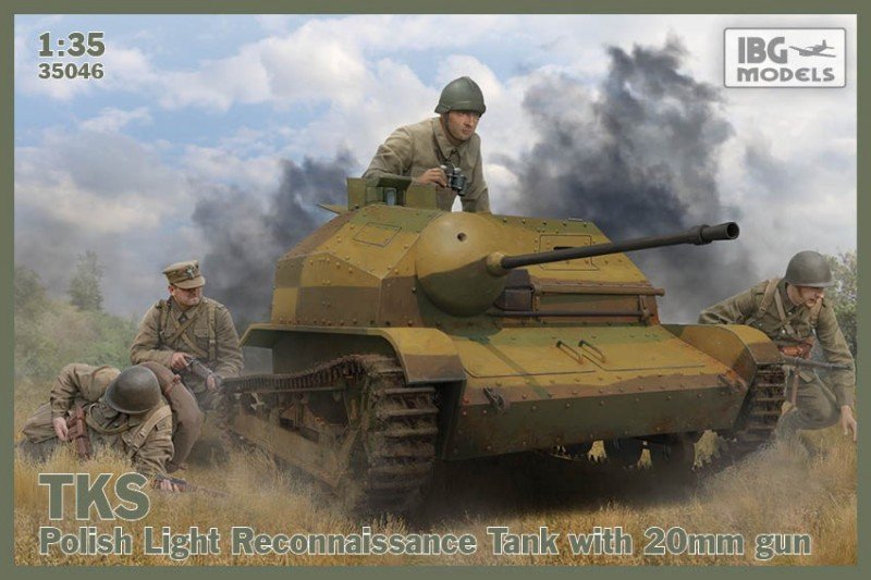 IBG Tankietka TKS z NKM wz.38 FK-A 20mm 35046