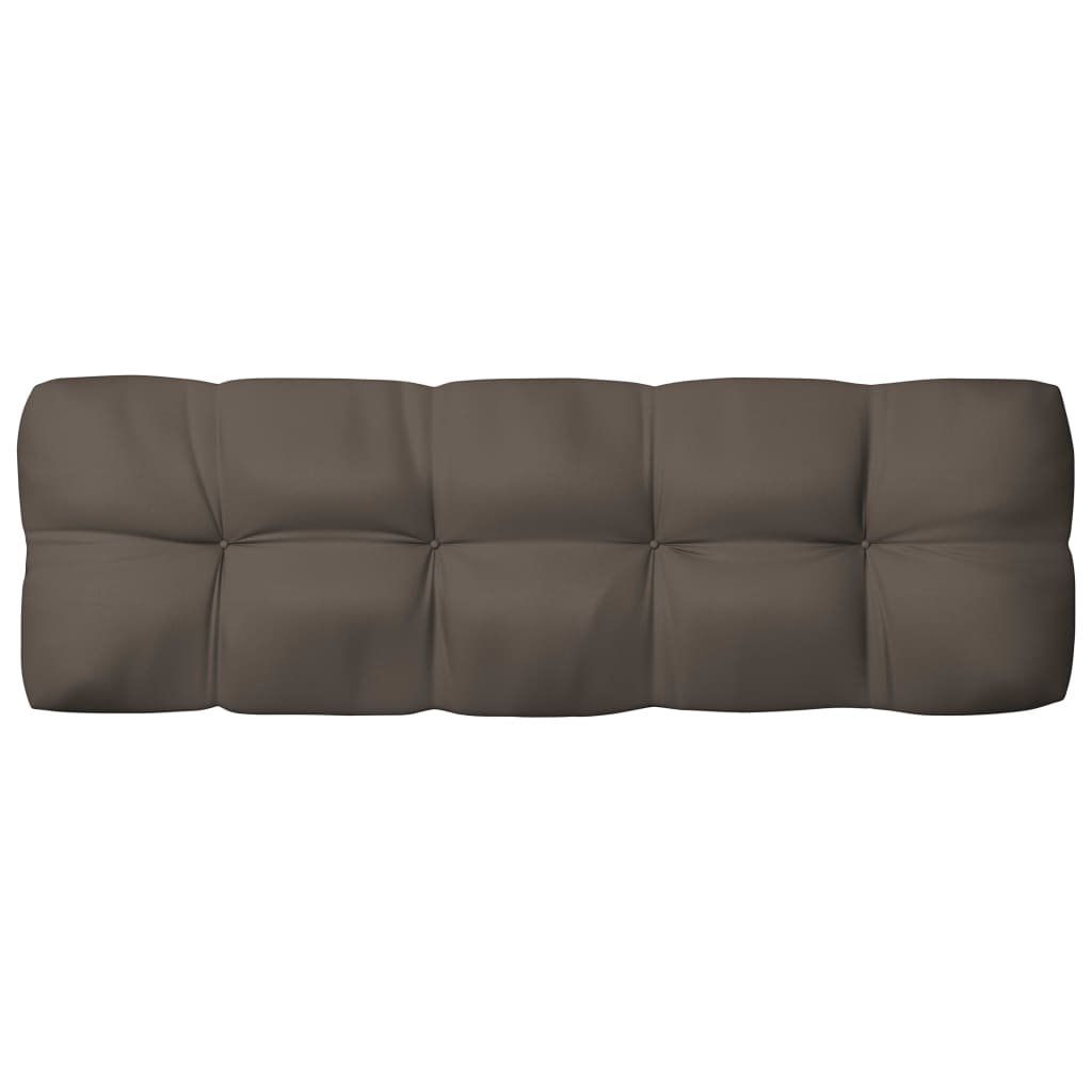 vidaXL Poduszka na sofę ogrodową, kolor taupe, 120x40x12 cm, tkanina