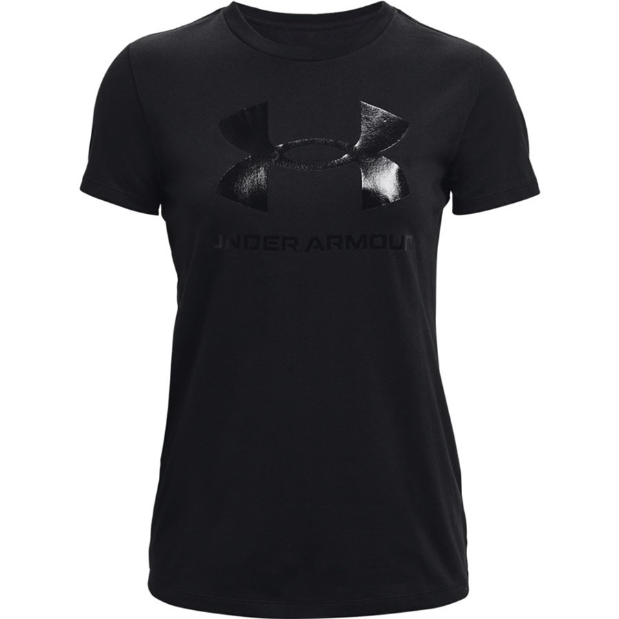 Under Armour, Koszulka damska, Live Sportstyle Graphic SS 1356305 002, czarny, rozmiar M