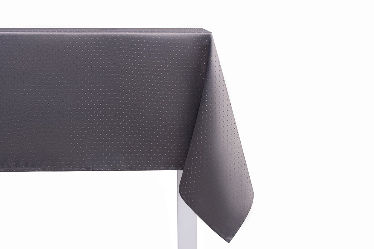 Obrus FESTI szary / 140x220  / 100% poliester