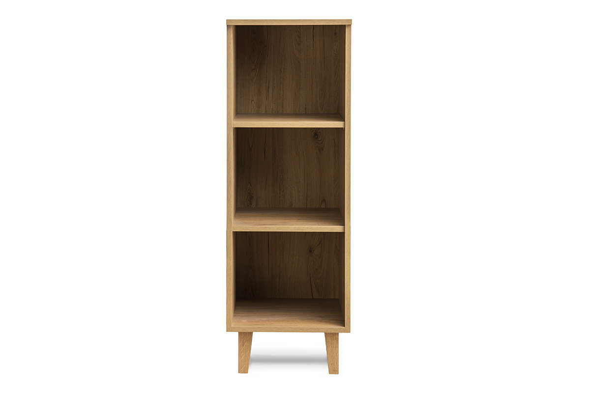 Regał FRISK dąb naturalny / 40x117x46 / płyta wiórowa