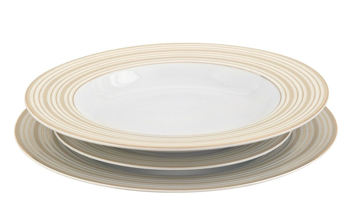 Kristoff Komplet talerzy 6/18 Marcus Gold 263589