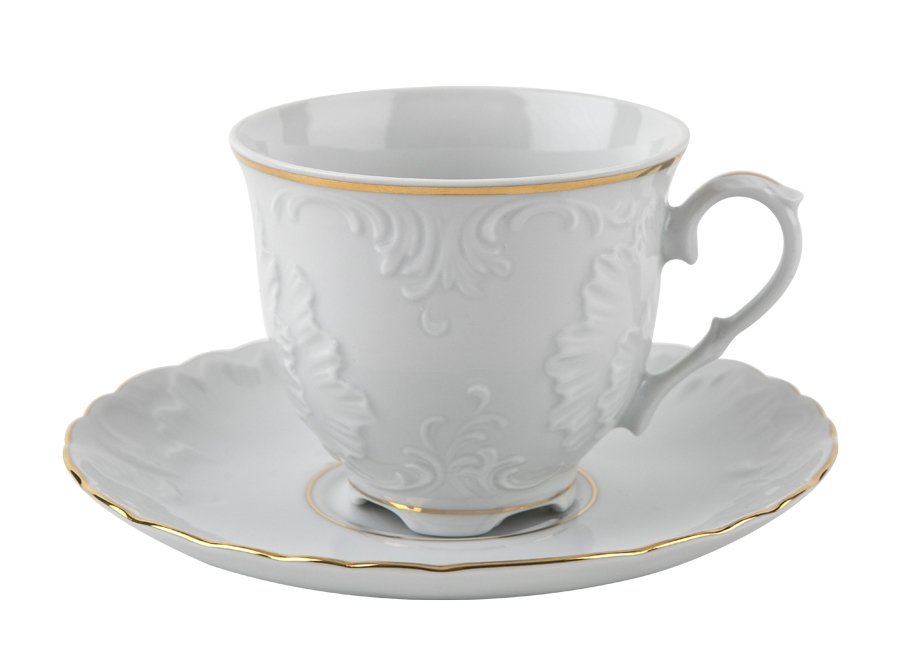 Ćmielów Filiżanka 250ml ze spodkiem Rococo 132913