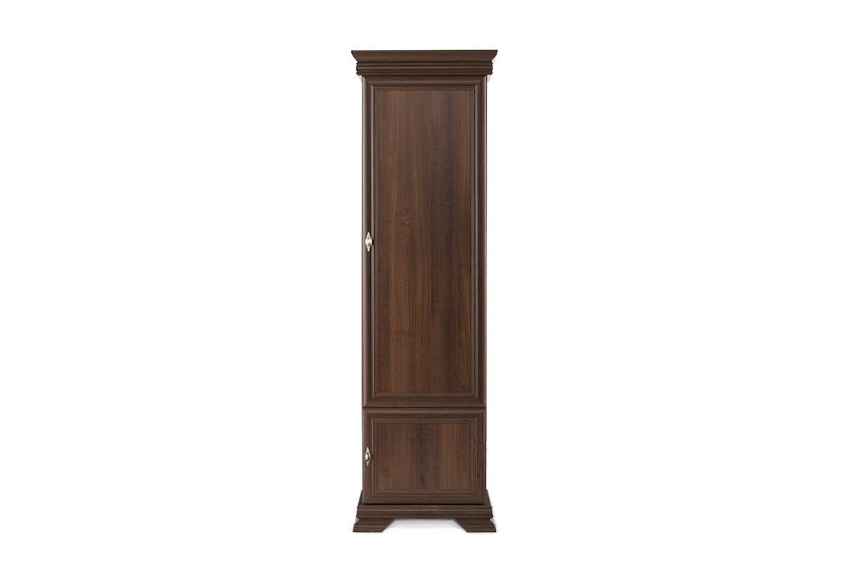 Regał IMPERIO orzech / 58x193x40 / płyta wiórowa/listwy MDF