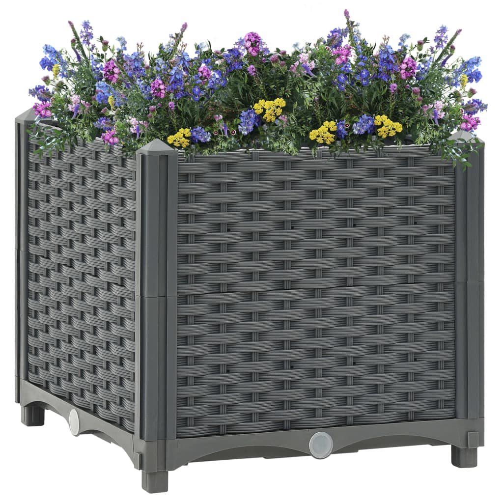 vidaXL Donica do podniesionej rabaty, 40x40x38 cm, polipropylen! 310401
