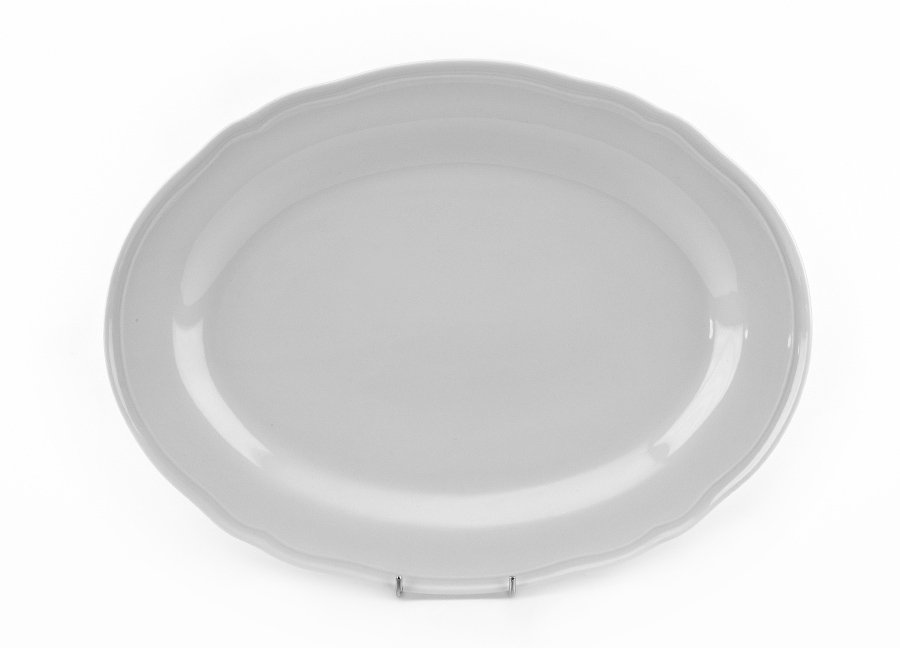 Karolina Półmisek owalny 35,5cm Castel White 39620