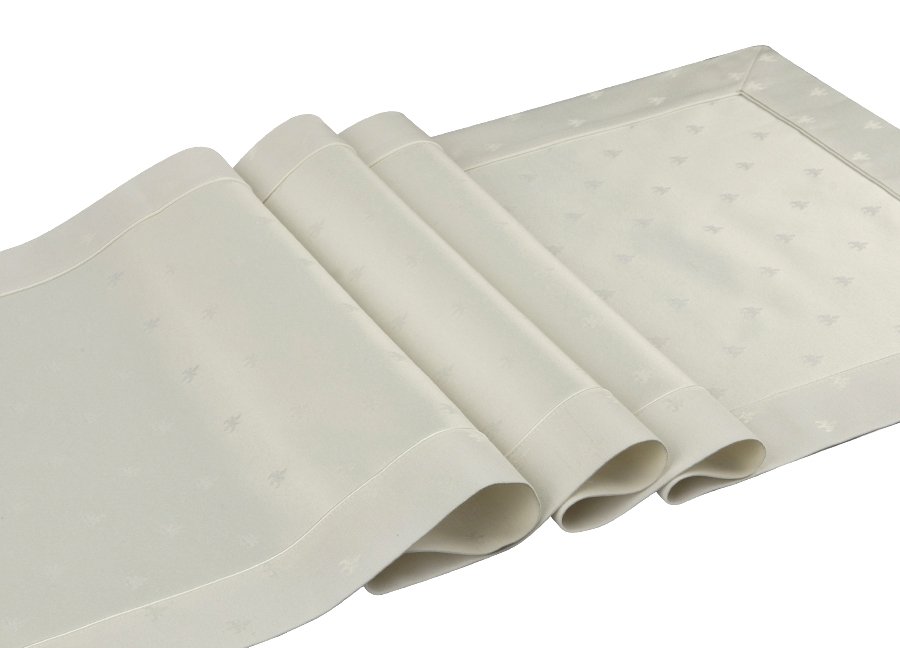 Bieżnik na stół 50x150cm Tristan 099 White
