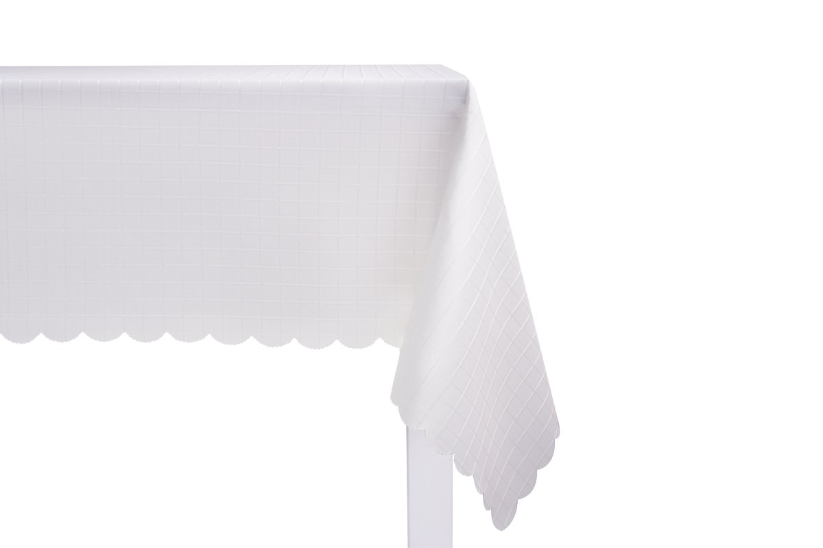 Obrus RODERI biały / 140x220  / 100% poliester