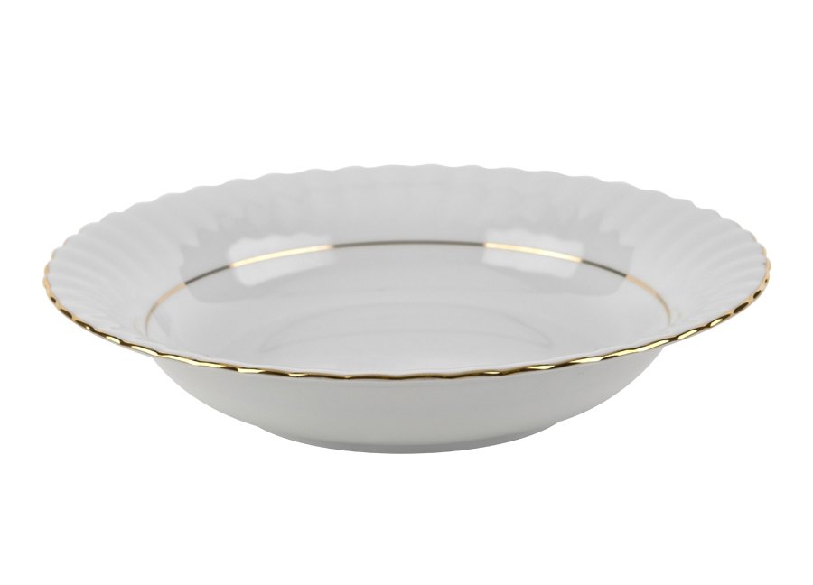 Chodzież Talerz głęboki 22cm Iwona B014 Złota Linia 52026