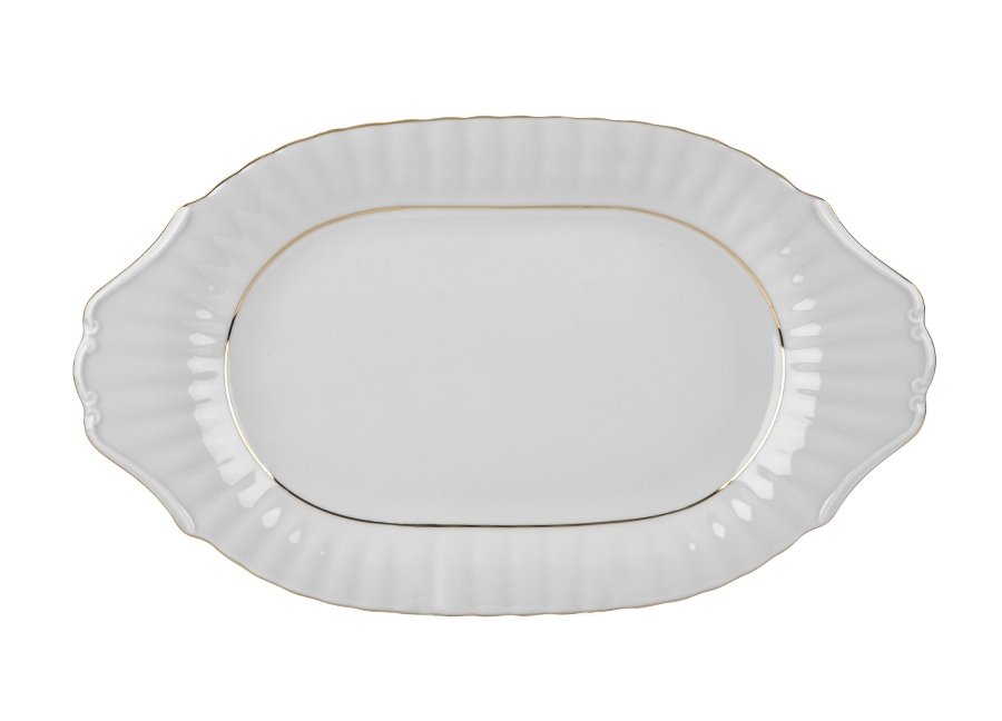 Chodzież Półmisek owalny 30cm Iwona B014 Złota Linia 61412