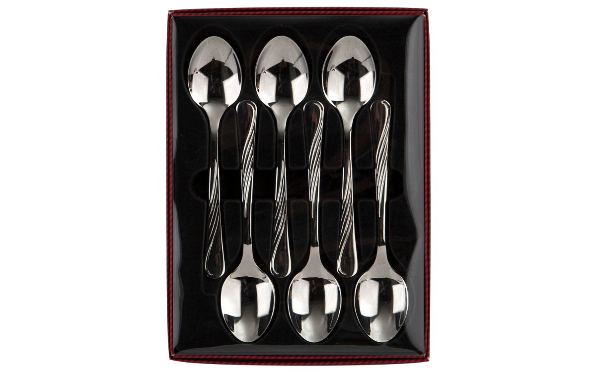 Komplet 6 łyżek do herbaty
