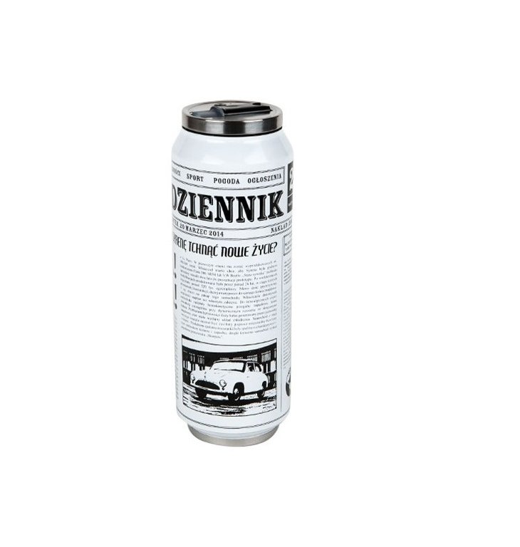 Witek Home Witek Home Kubek Termiczny 700ml Newspaper 249147