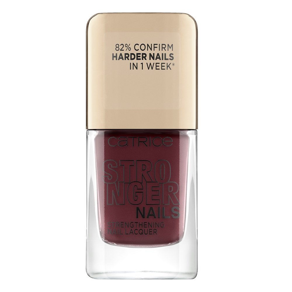 Catrice Stronger Nails lakier 01 Powerful Red