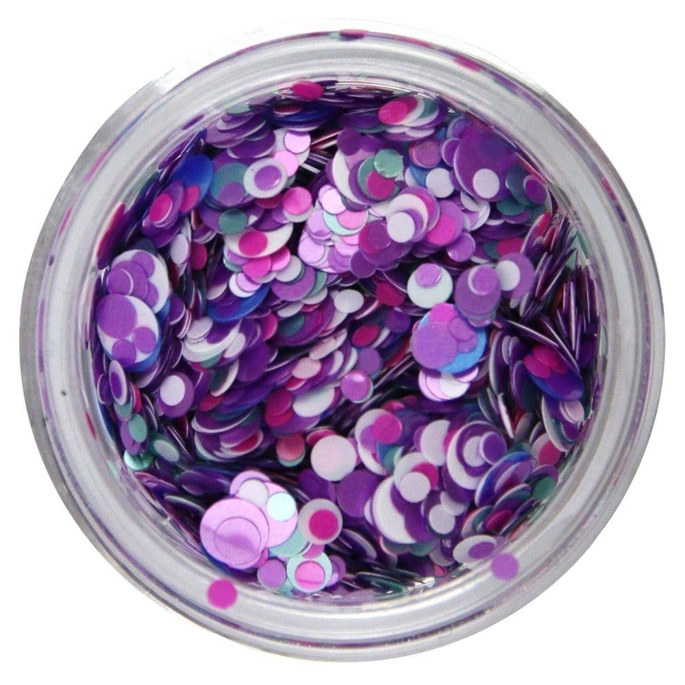 Claresa Claresa Confetti 7 Purple 1g ozdoba do paznokci