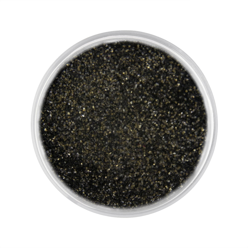 Claresa Claresa Quartz 2 Black 1g pyłek ozdobny do paznokci
