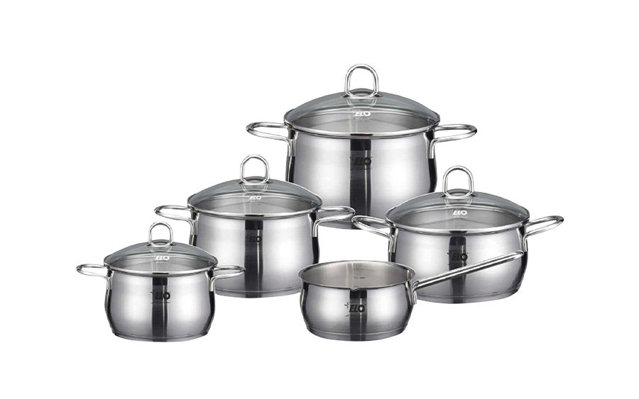 Elo Komplet 5 garnków Platin 5903988201931