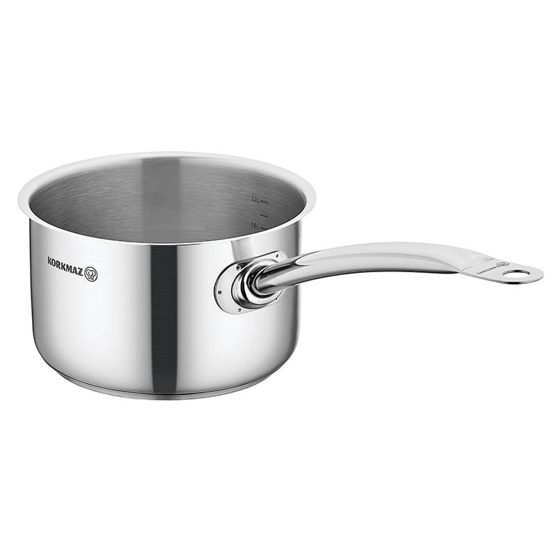 Korkmaz RONDEL STALOWY 18/10 18x8cm 1.9L PROLINE GASTRO A2701 A2701