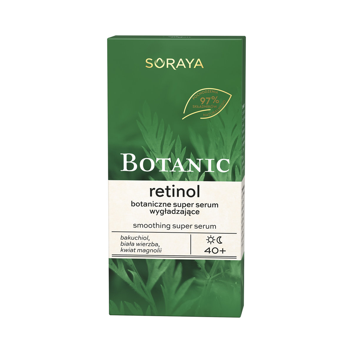 Soraya Botanic Retinol 40+ serum wygładzające